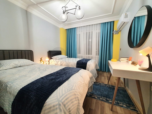 شقة عائلية انيقة - مطبخ منفصل - ضمن مجمع سكني في مهموتلار / الانيا 