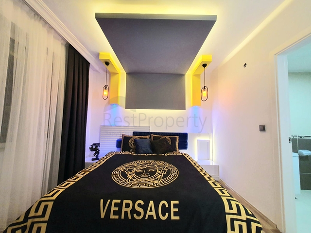 شقة عائلية انيقة - مطبخ منفصل - ضمن مجمع سكني في مهموتلار / الانيا 