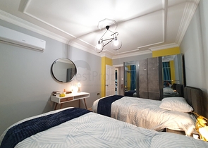 شقة عائلية انيقة - مطبخ منفصل - ضمن مجمع سكني في مهموتلار / الانيا 