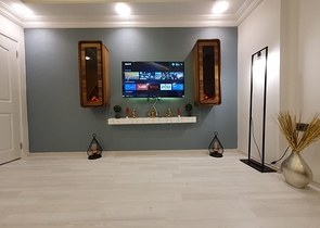 شقة عائلية انيقة - مطبخ منفصل - ضمن مجمع سكني في مهموتلار / الانيا 