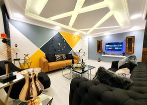 شقة عائلية انيقة - مطبخ منفصل - ضمن مجمع سكني في مهموتلار / الانيا 