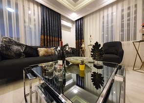 شقة عائلية انيقة - مطبخ منفصل - ضمن مجمع سكني في مهموتلار / الانيا 