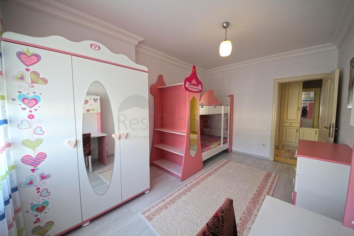 اطلالة بحر - شقة غرفتين وصالة مفروشة - ضمن مجمع في اول صف عالبحر - في مهموتلار / الانيا 