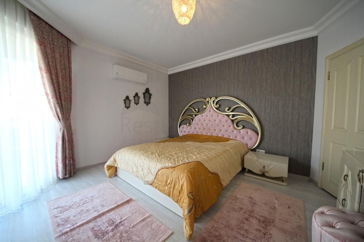 اطلالة بحر - شقة غرفتين وصالة مفروشة - ضمن مجمع في اول صف عالبحر - في مهموتلار / الانيا 