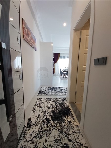 ضمن مجمع سكني جديد وقريب من البحر - شقة غرفة وصالة -مفروشة - في مهموتلار / الانيا 