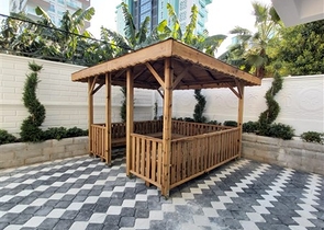 ضمن مجمع سكني جديد وقريب من البحر - شقة غرفة وصالة -مفروشة - في مهموتلار / الانيا 