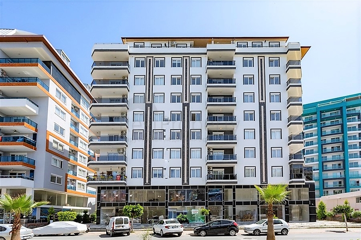 اطلالة بحر - شقة عائلية 2غرفة وصالة -مفروشة - على شارع بارباروس - مهموتلار / الانيا 