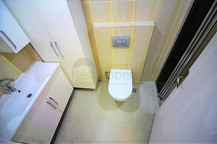 اطلالة بحر - شقة عائلية 2غرفة وصالة -مفروشة - على شارع بارباروس - مهموتلار / الانيا 