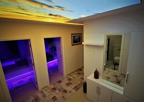 اطلالة بحر - شقة عائلية 2غرفة وصالة -مفروشة - على شارع بارباروس - مهموتلار / الانيا 