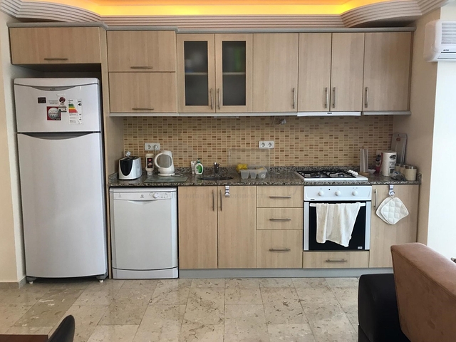 ااطلالة مفتوحة - غرفتين وصالة - مفروشة - في مهموتلار / الانيا 