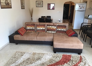 ااطلالة مفتوحة - غرفتين وصالة - مفروشة - في مهموتلار / الانيا 