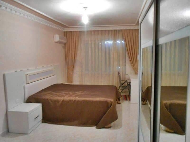 اطلالة بحر - طابق مرتفع - شقة 2 غرفة وصالة في مهموتلار / الانيا 