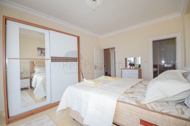 اطلالة بحر - شقة غرفتين وصالة - بعيدة عن البحر 100 م - في مهموتلار / الانيا 