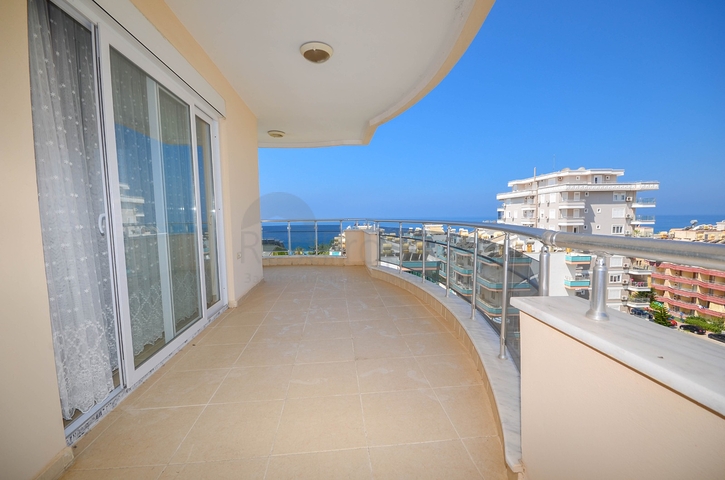 اطلالة بحر - شقة غرفتين وصالة - بعيدة عن البحر 100 م - في مهموتلار / الانيا 