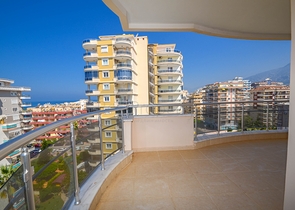 اطلالة بحر - شقة غرفتين وصالة - بعيدة عن البحر 100 م - في مهموتلار / الانيا 