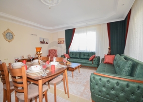 اطلالة بحر - شقة غرفتين وصالة - بعيدة عن البحر 100 م - في مهموتلار / الانيا 