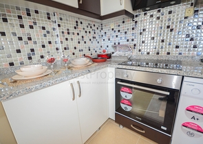 اطلالة بحر - شقة غرفتين وصالة - بعيدة عن البحر 100 م - في مهموتلار / الانيا 