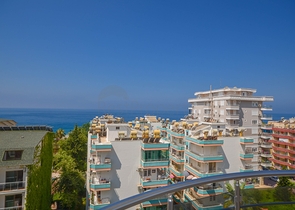 اطلالة بحر - شقة غرفتين وصالة - بعيدة عن البحر 100 م - في مهموتلار / الانيا 