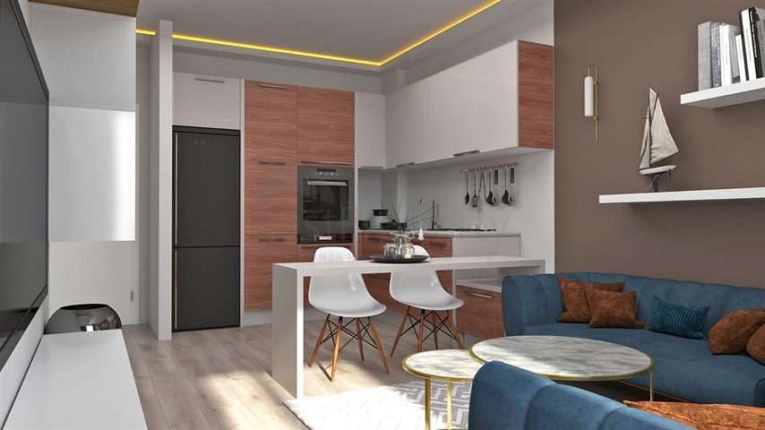 بالاقساط دون فوائد - شقق ضمن مجمع قيد الانشاء - في منطقة غازي باشا / الانيا 