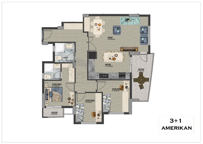 بالاقساط دون فوائد - شقق ضمن مجمع قيد الانشاء - في منطقة غازي باشا / الانيا 
