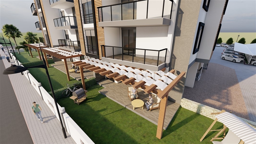 بالاقساط دون فوائد - شقق ضمن مجمع قيد الانشاء - في منطقة غازي باشا / الانيا 