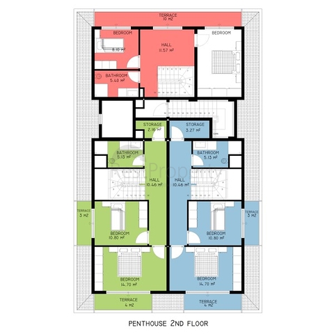 فرصة استثمارية - مجمع قيد الانشاء في مركز الانيا 