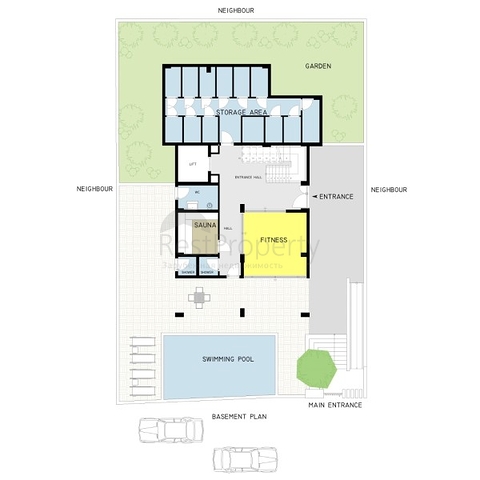 فرصة استثمارية - مجمع قيد الانشاء في مركز الانيا 