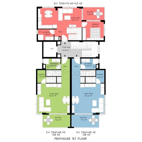 فرصة استثمارية - مجمع قيد الانشاء في مركز الانيا 