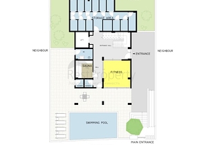 فرصة استثمارية - مجمع قيد الانشاء في مركز الانيا 