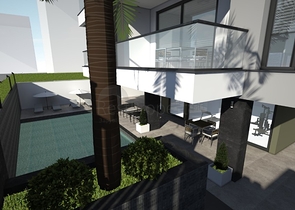 فرصة استثمارية - مجمع قيد الانشاء في مركز الانيا 