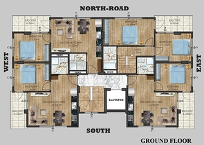 بالاقساط دون فوائد - مجمع سكني قيد الانشاء - قريب من البحر -في مركز الانيا 