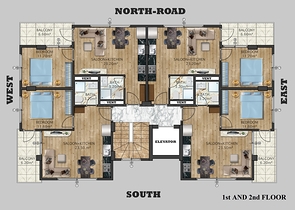 بالاقساط دون فوائد - مجمع سكني قيد الانشاء - قريب من البحر -في مركز الانيا 