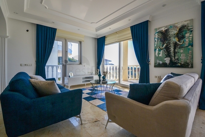 اطلالة بحر - فيلا مستقلة -3 غرف نوم - في كارجي جاك / الانيا 