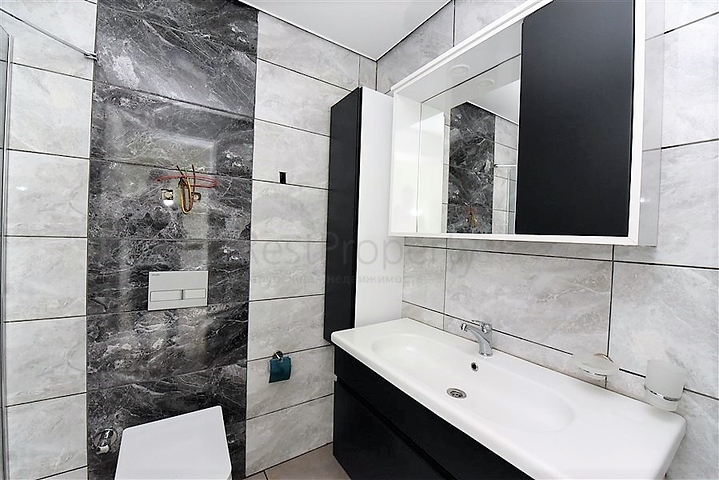 شقة غرفة وصالة - مجمع سكني حديث - في مهموتلار / الانيا 