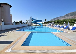 شقة غرفة وصالة - مجمع سكني حديث - في مهموتلار / الانيا 