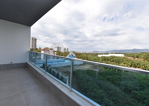 شقة غرفة وصالة - مجمع سكني حديث - في مهموتلار / الانيا 