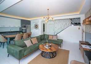 مجمع سكني بخدمات 5 نجوم - دوبلكس فاخرة - تصميم 2 غرف وصالة - في كارجي جاك / الانيا 