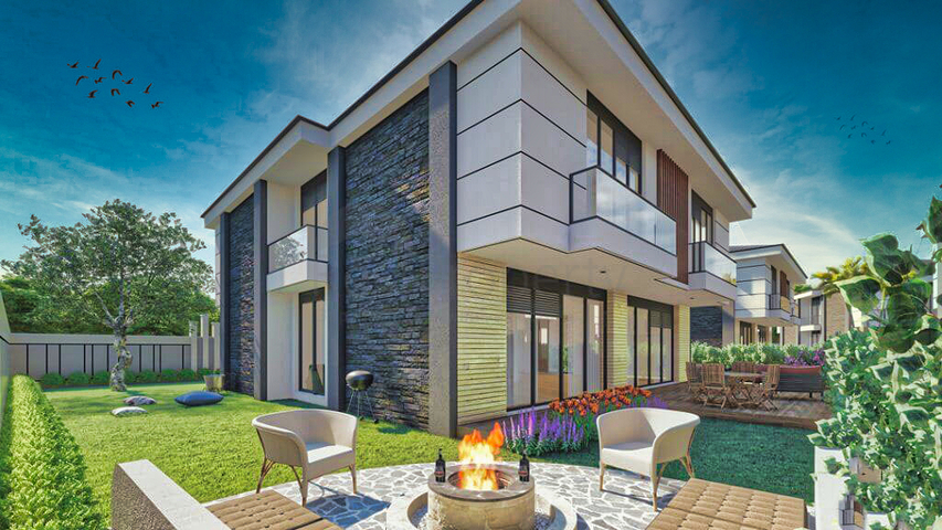 مشروع فلل فاخرة في منطقة مراد باشا (أنطاليا)