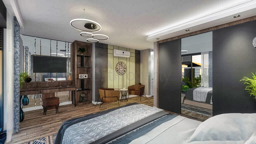 مشروع فلل فاخرة في منطقة مراد باشا (أنطاليا)