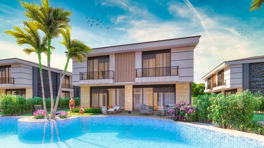 مشروع فلل فاخرة في منطقة مراد باشا (أنطاليا)