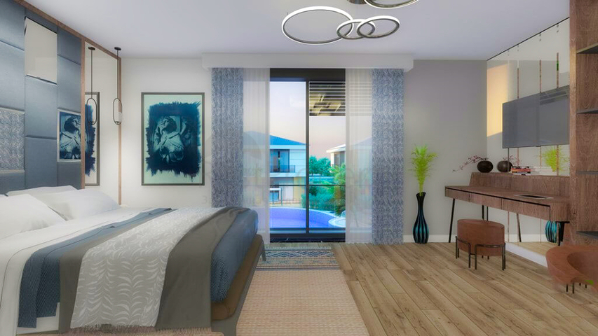 مشروع فلل فاخرة في منطقة مراد باشا (أنطاليا)