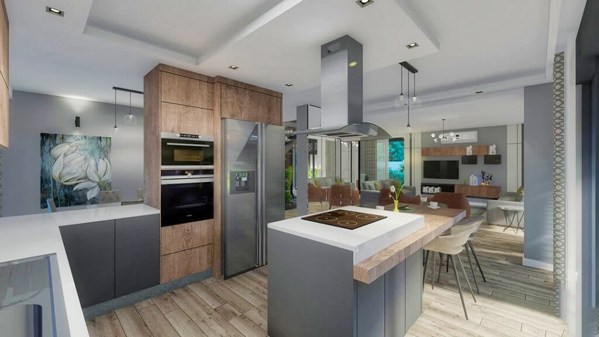 مشروع فلل فاخرة في منطقة مراد باشا (أنطاليا)