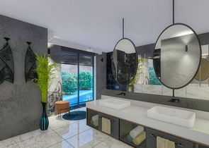 مشروع فلل فاخرة في منطقة مراد باشا (أنطاليا)