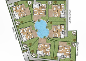 مشروع فلل فاخرة في منطقة مراد باشا (أنطاليا)