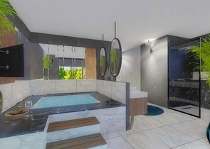 مشروع فلل فاخرة في منطقة مراد باشا (أنطاليا)