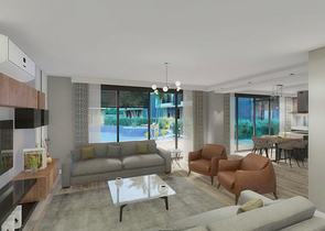 مشروع فلل فاخرة في منطقة مراد باشا (أنطاليا)