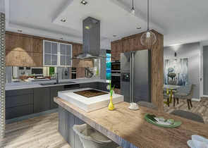 مشروع فلل فاخرة في منطقة مراد باشا (أنطاليا)