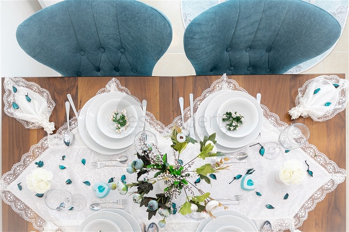 مجمع بخدمات 5 نجوم - شقة مفروشة تصميم 1+1 - في مهموتلار / الانيا 