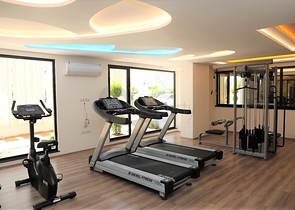 مجمع بخدمات 5 نجوم - شقة مفروشة تصميم 1+1 - في مهموتلار / الانيا 