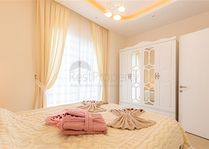 مجمع بخدمات 5 نجوم - شقة مفروشة تصميم 1+1 - في مهموتلار / الانيا 